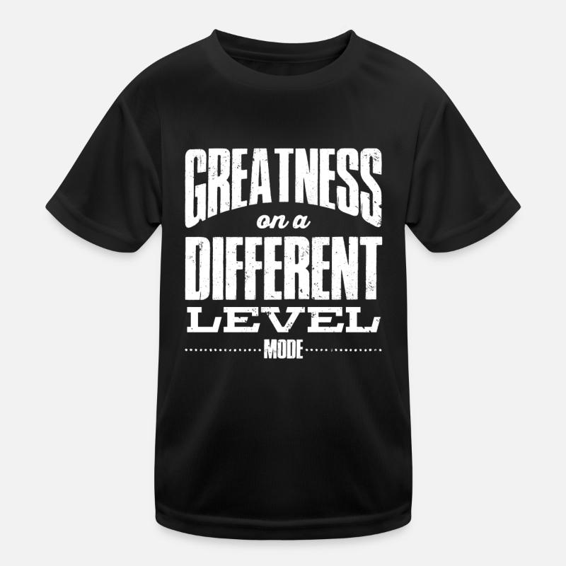 GOD MODE, size on a different level Kids Functional T-Shirt