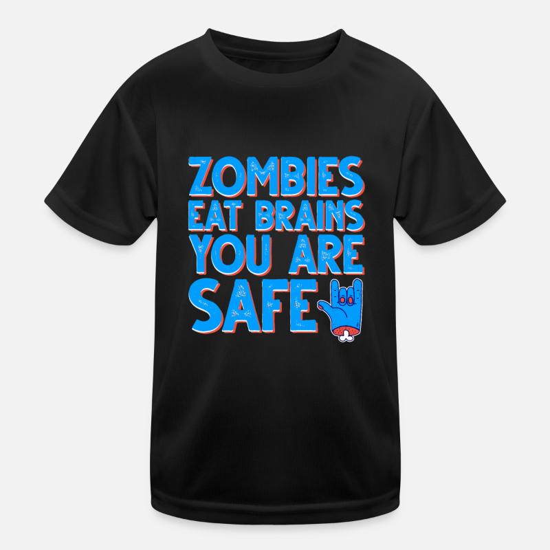 Halloween Zombie Undead Corpse Creature Dead Costume Kids Functional T-Shirt