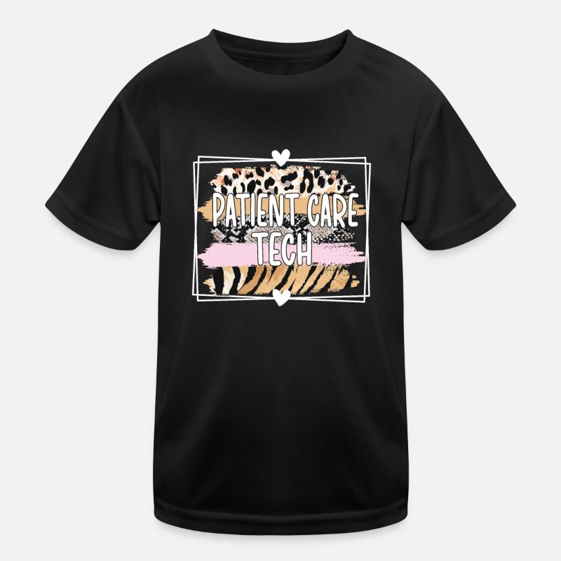 Patient Care Technician Nursing Technician Kids Functional T-Shirt