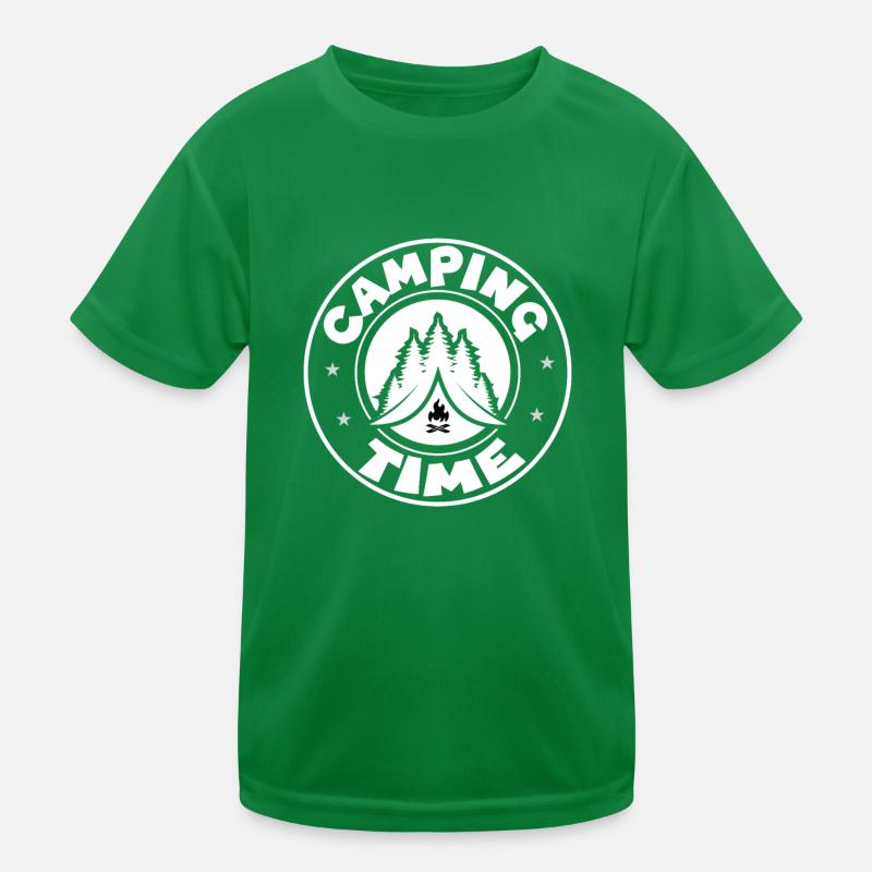 Hiking Hikers Camping funny saying Kids Functional T-Shirt