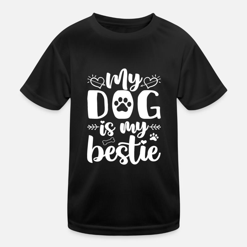 Mon chien est mon meilleur ami T-shirt sport Enfant