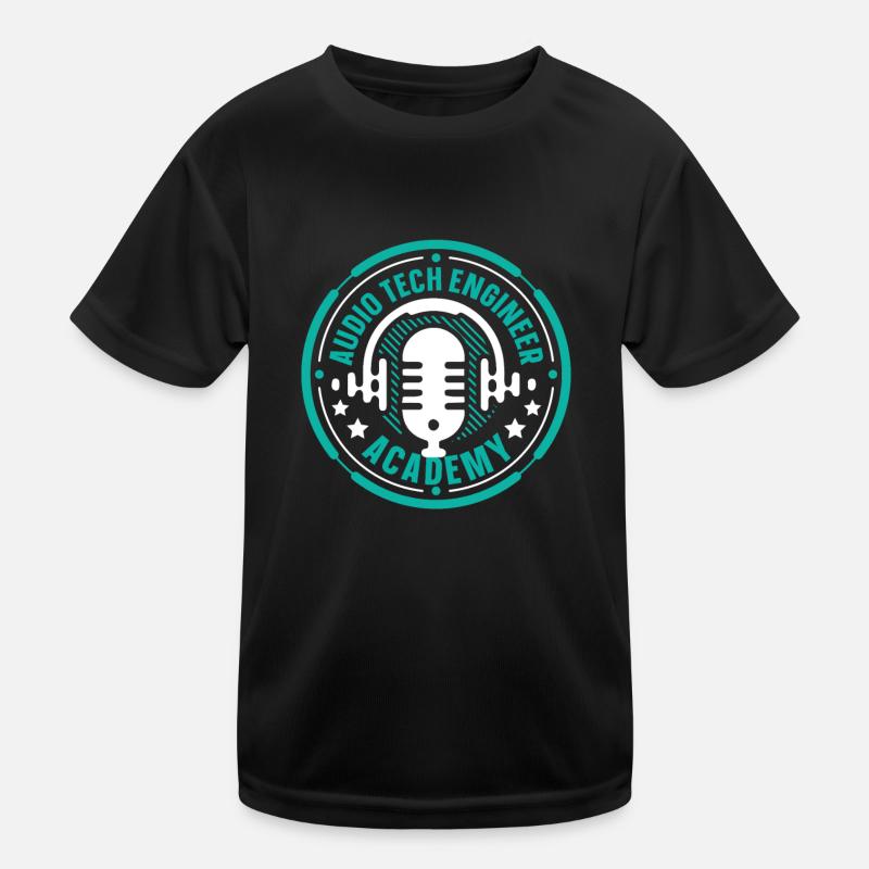 Tontechniker Sound Audio Engineer Kinder Funktions-T-Shirt