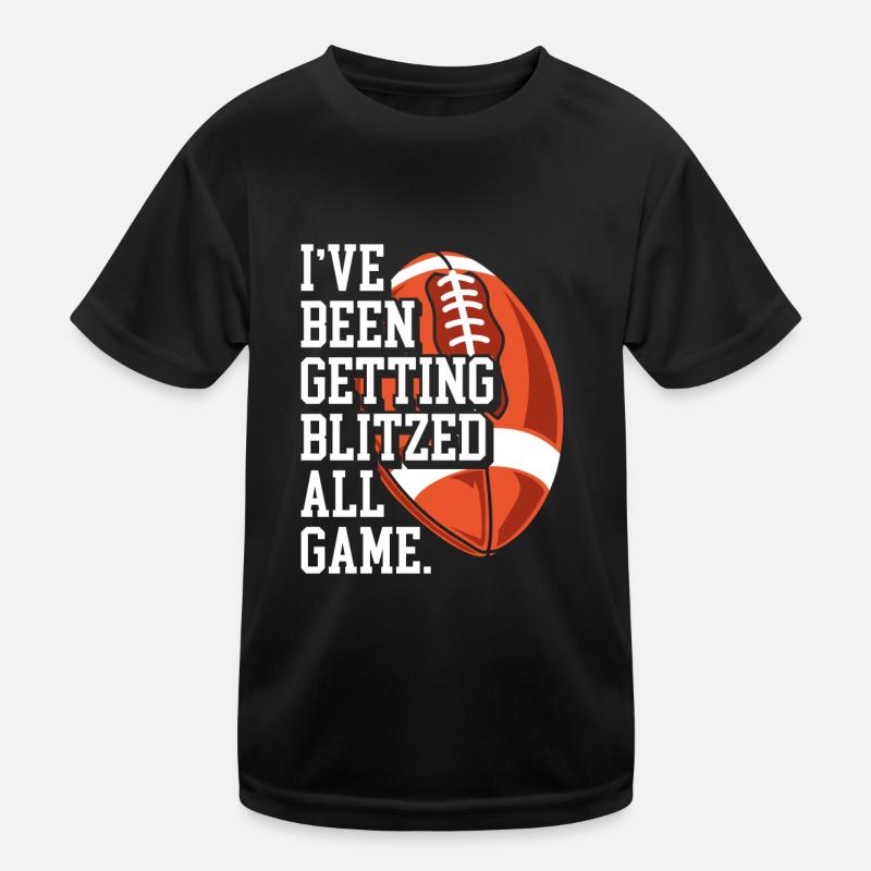 Das Ganze Spiel Geblitzt Werden Kinder Funktions-T-Shirt