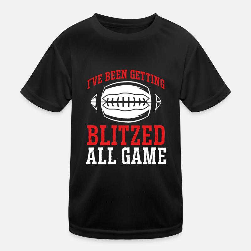 All game flashed football Kids Functional T-Shirt