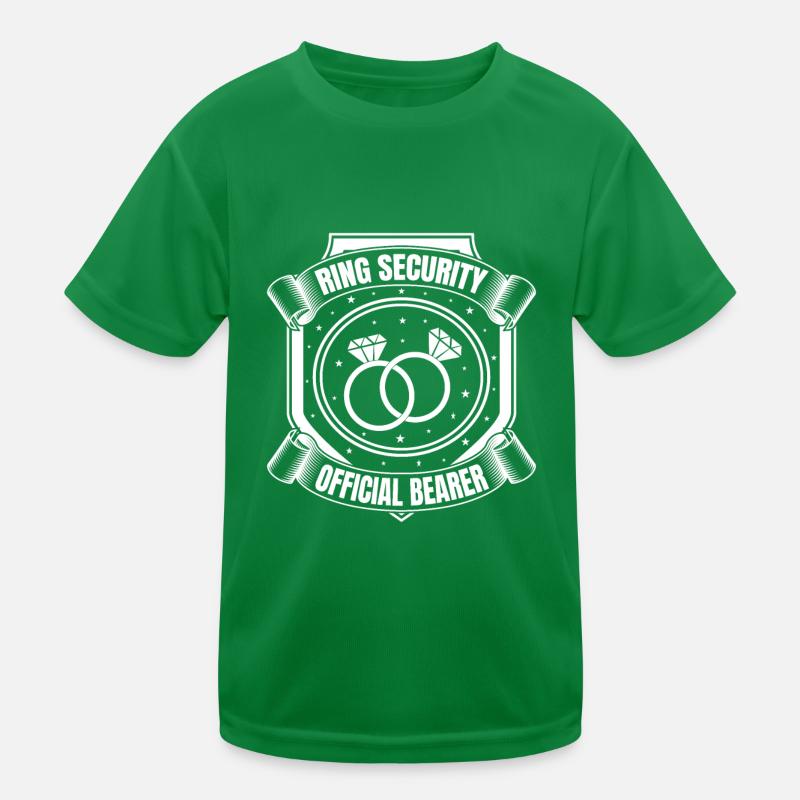 Ring Security - Official Bearer Kinder Funktions-T-Shirt
