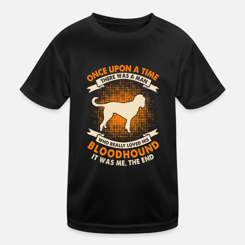 Einmal - Bluthund Kinder Funktions-T-Shirt