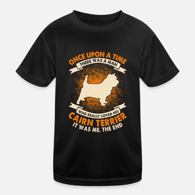 Une fois - Cairn Terrier T-shirt sport Enfant