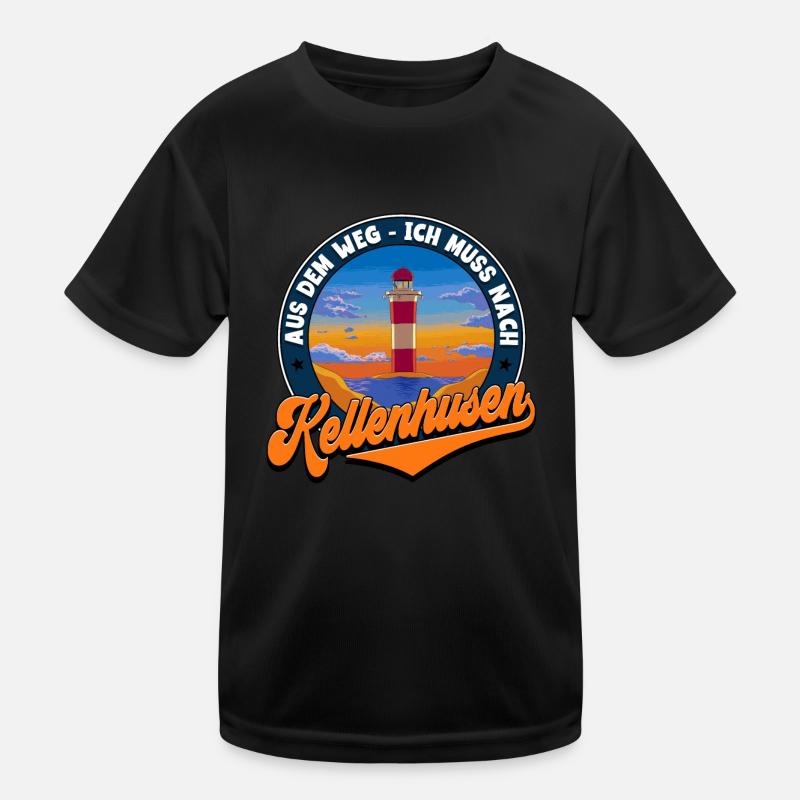 Kellenhusen Kinder Funktions-T-Shirt