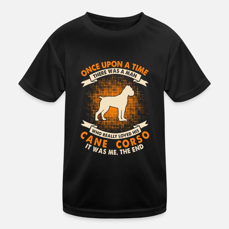 Es War Einmal - Cane Corso Kinder Funktions-T-Shirt