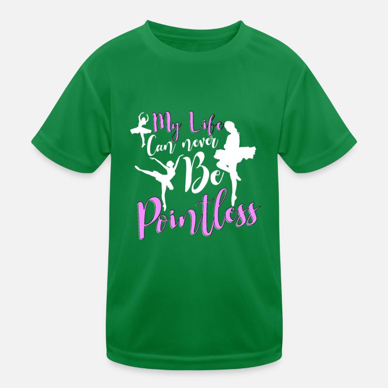 Ballet Ballerina Dance Dancer Dancing Ballet Gift Kids Functional T-Shirt