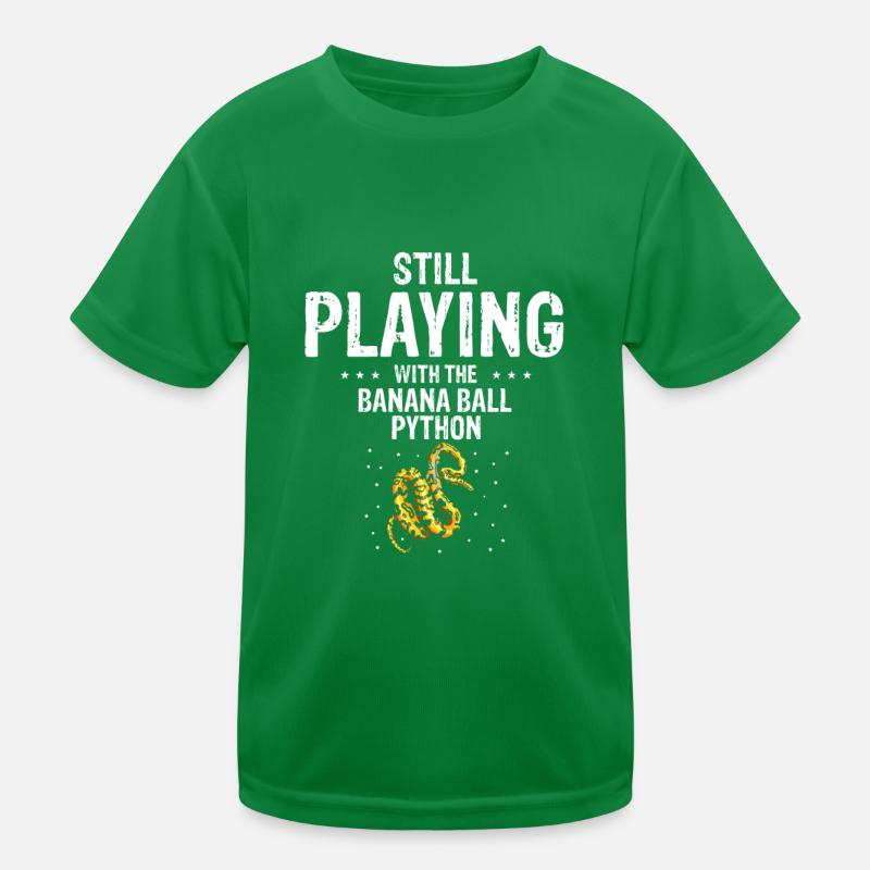 King python design pour les amateurs de serpents T-shirt sport Enfant