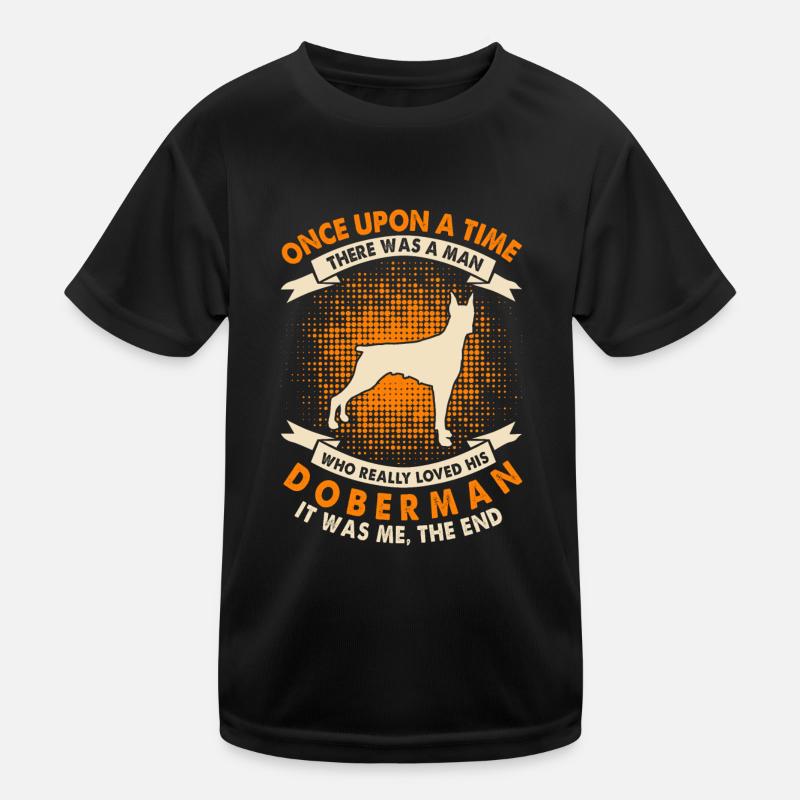 Il était une fois - Doberman T-shirt sport Enfant