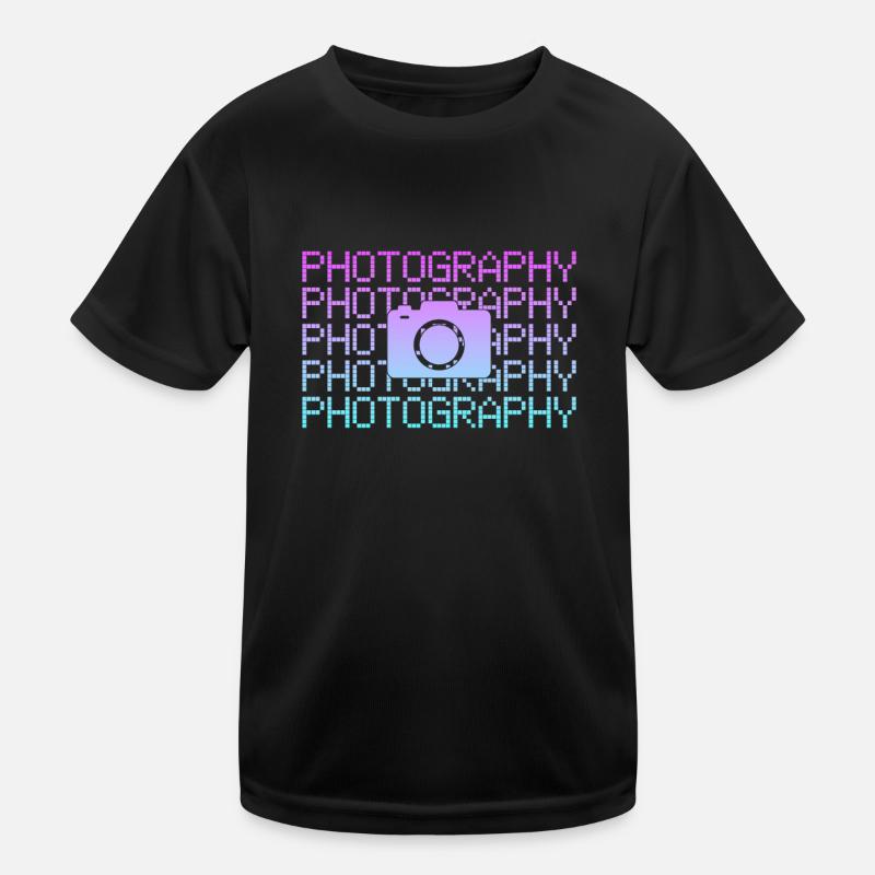Fotografie Kinder Funktions-T-Shirt