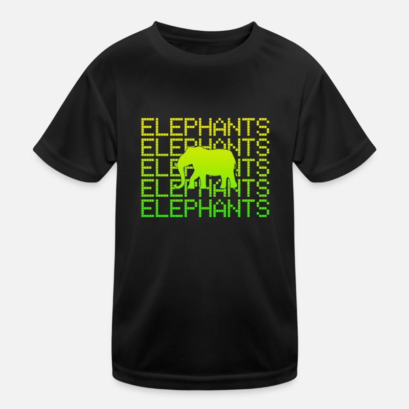 Éléphant T-shirt sport Enfant