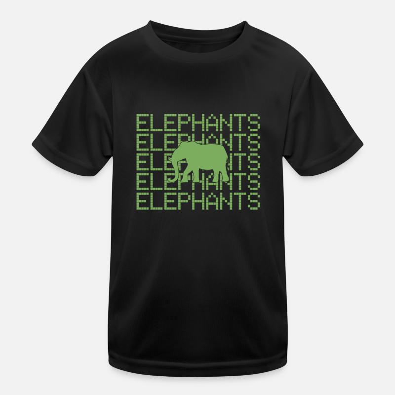 Elephant Kids Functional T-Shirt
