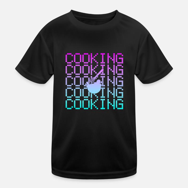 Kochen Kinder Funktions-T-Shirt
