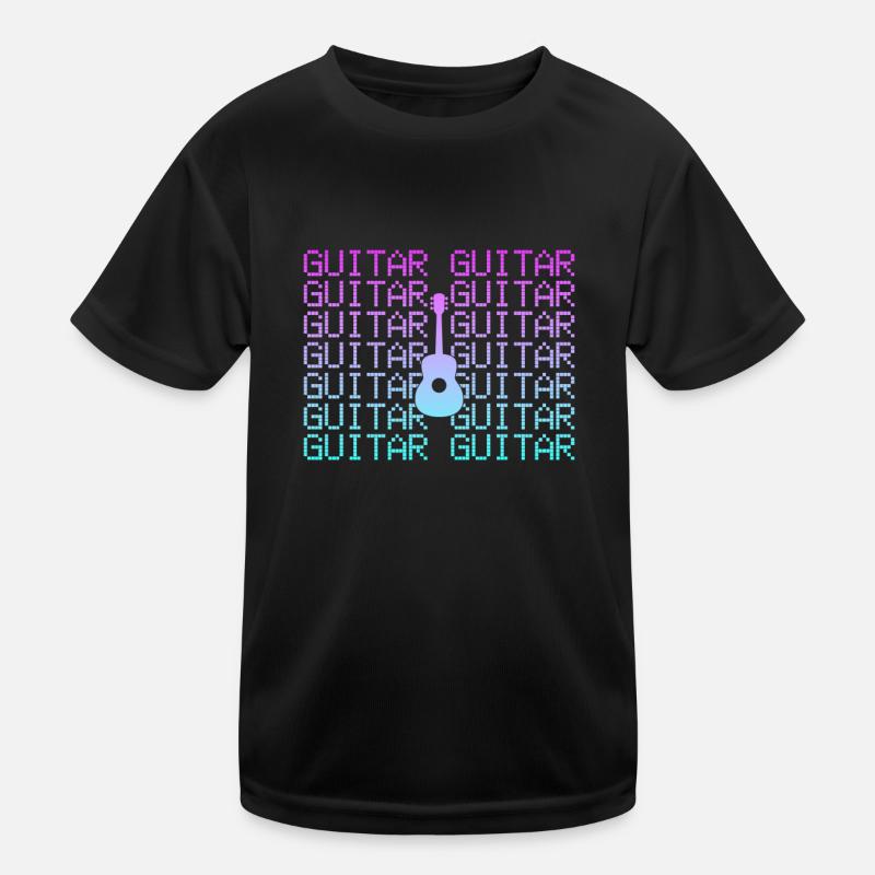 Guitar Kids Functional T-Shirt