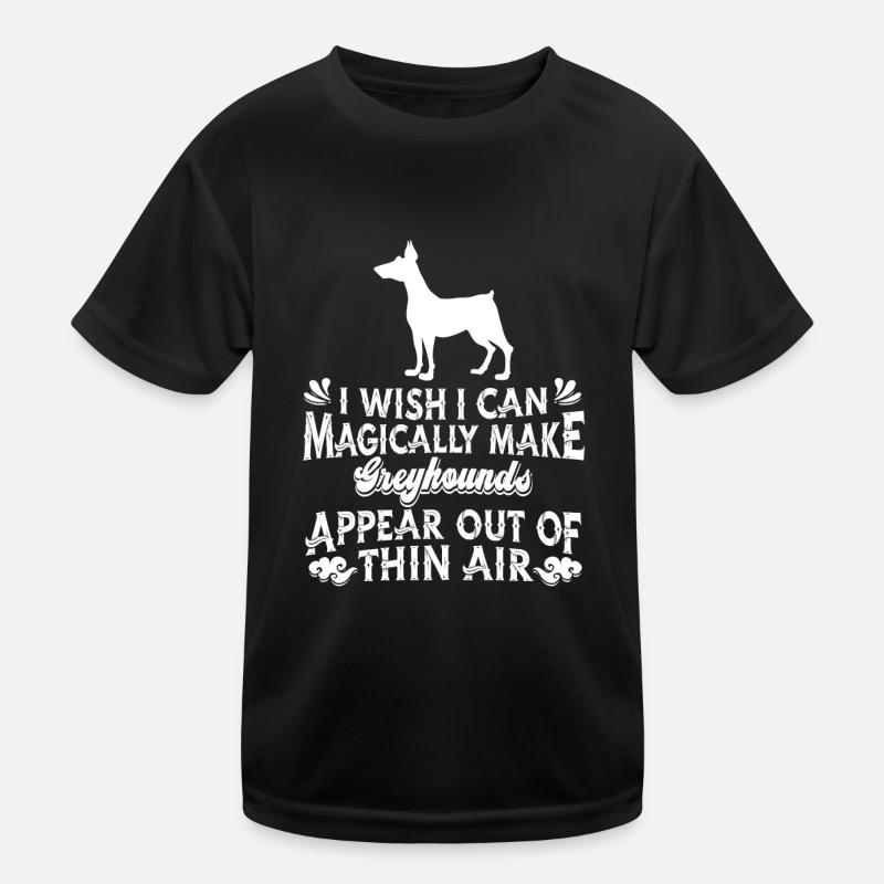 Windhund Hund Kinder Funktions-T-Shirt
