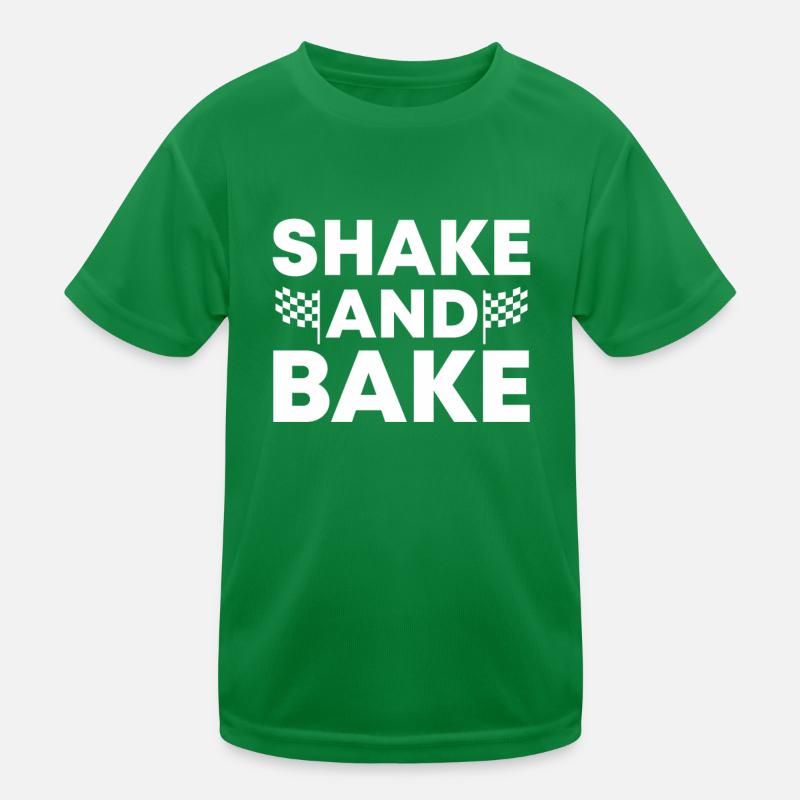 Shake and Bake Rennen Kinder Funktions-T-Shirt