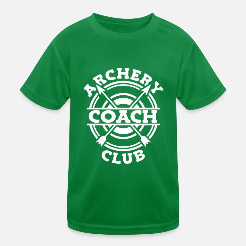 Bogenschütze Bogensport Pfeil Bogen Bogenschießen Kinder Funktions-T-Shirt