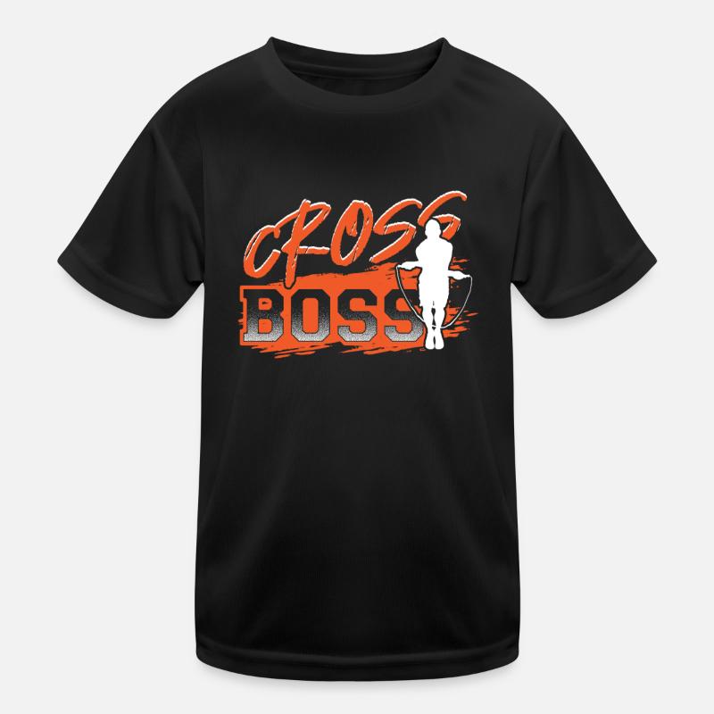 Conception de saut de corde pour un ventilateur de saut de saut T-shirt sport Enfant