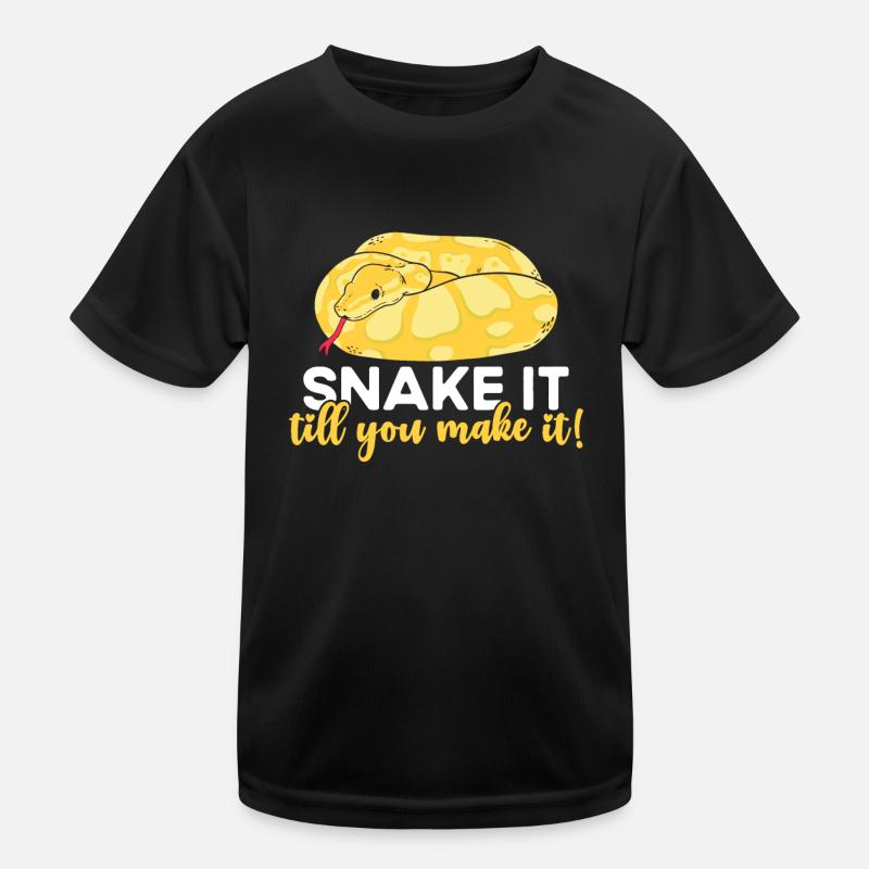 Boule de banane Python Serpentez jusqu’à ce que vous le fassiez T-shirt sport Enfant