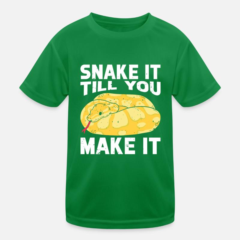 Boule de banane Python Serpentez jusqu’à ce que vous le fassiez T-shirt sport Enfant