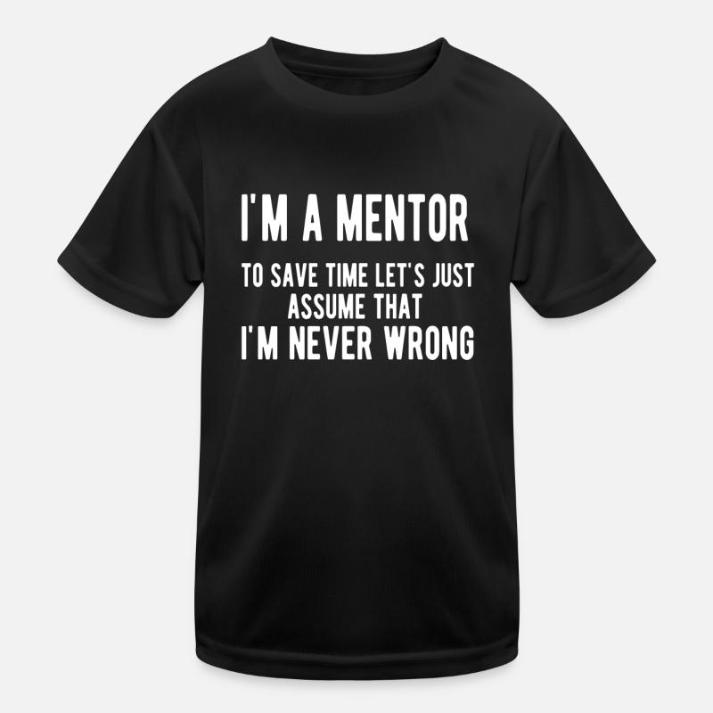 Personal Mentor Gift Mentor Appreciation Kids Functional T-Shirt
