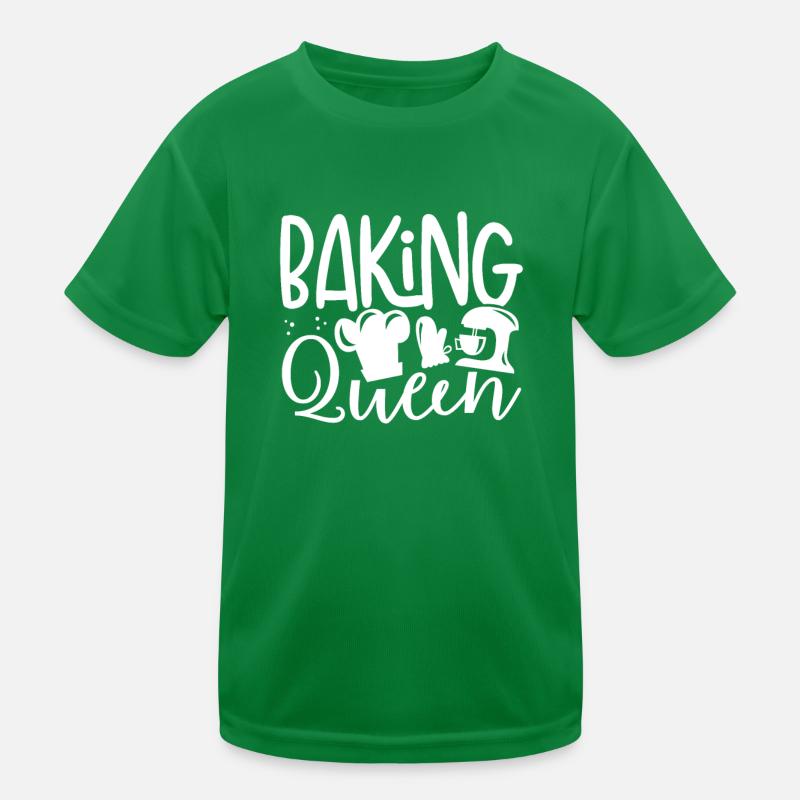 Baking Queen Kids Functional T-Shirt