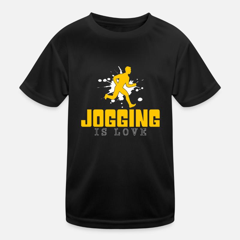 Joggen Kinder Funktions-T-Shirt
