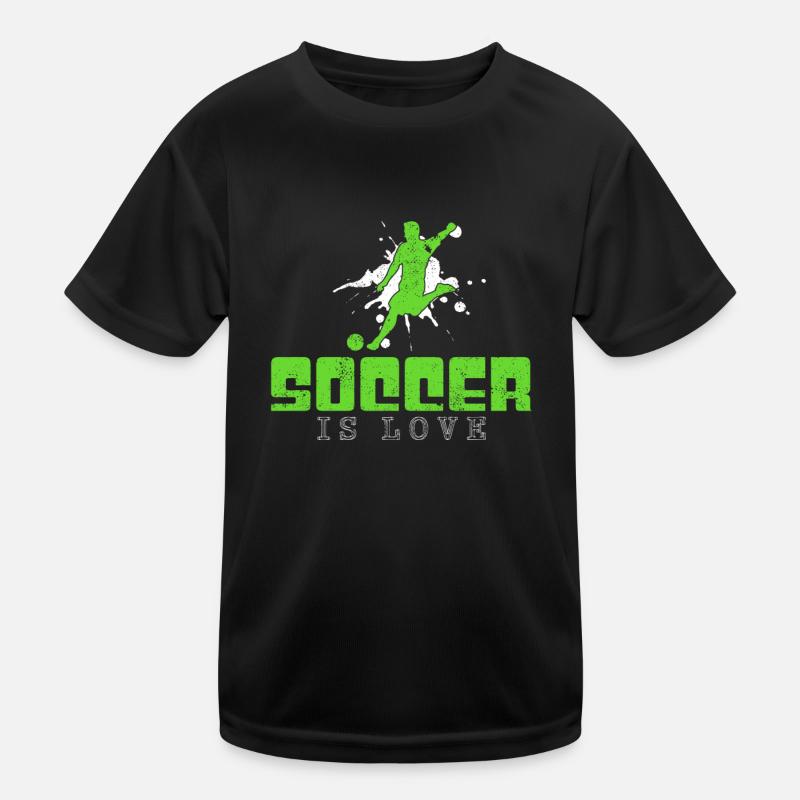 Fußball Spruch Kinder Funktions-T-Shirt
