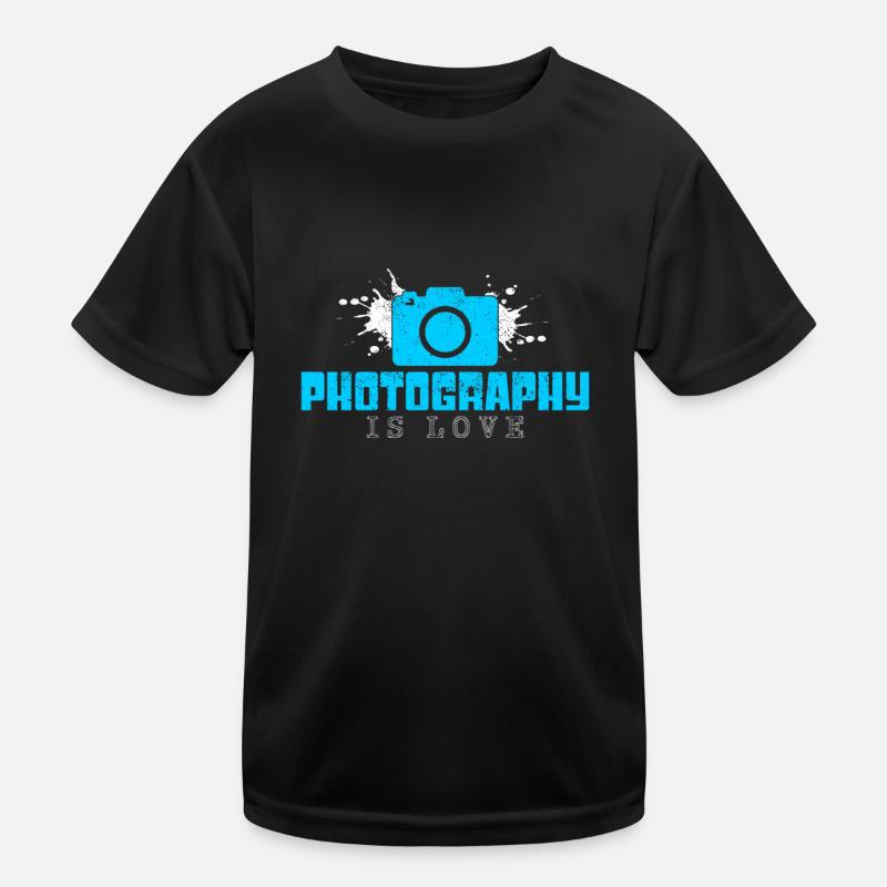 Fotografie Kinder Funktions-T-Shirt