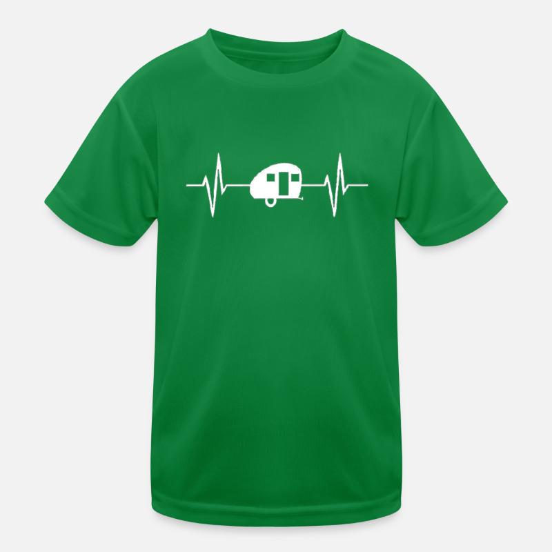 Camping Palpitations cardiaques T-shirt sport Enfant