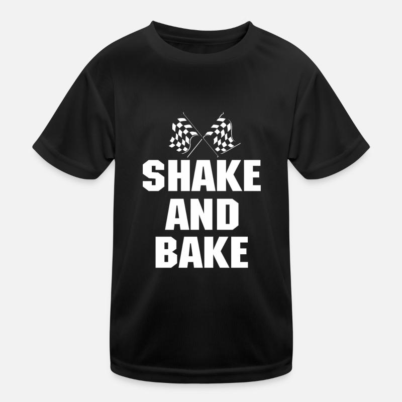 Shake And Bake Racing Kids Functional T-Shirt