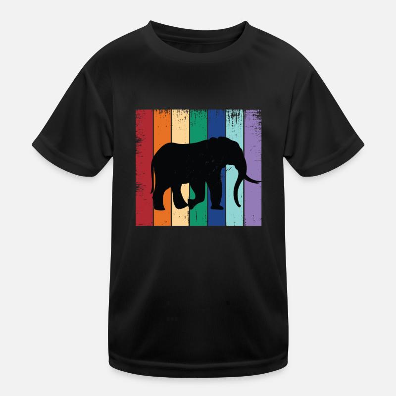 Elefant Kinder Funktions-T-Shirt