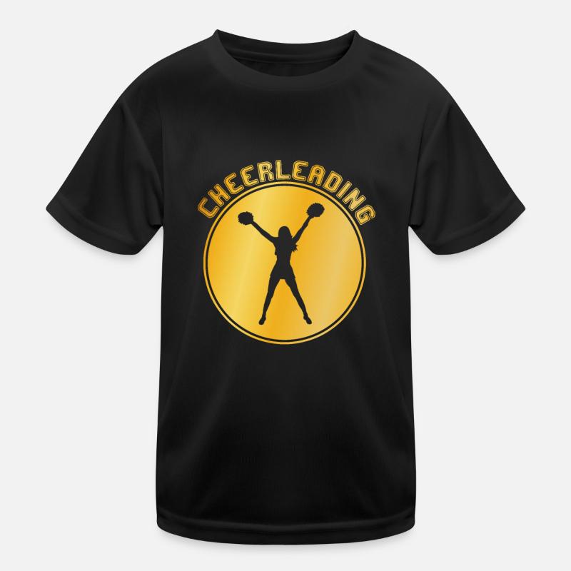 cheerleading Kinder Funktions-T-Shirt