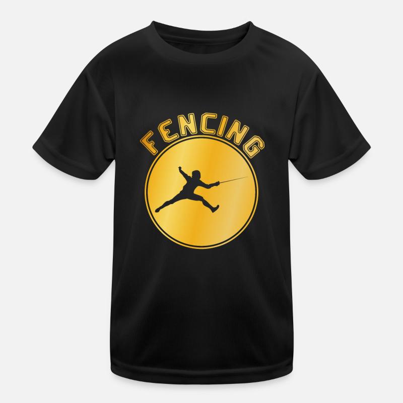 Fechten Kinder Funktions-T-Shirt