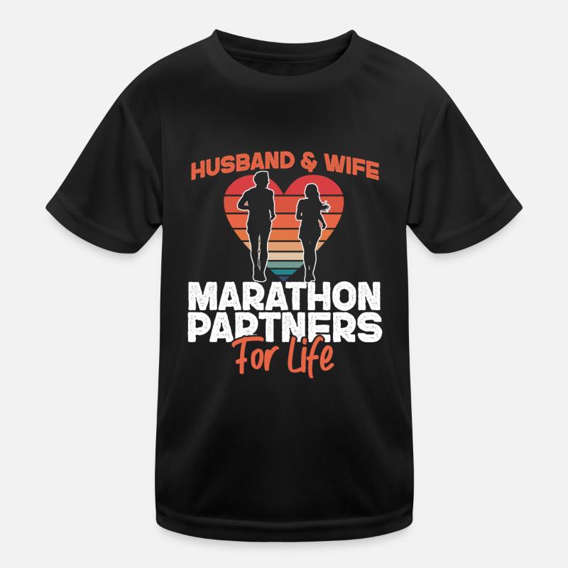 Running Runner Semi-Marathon T-shirt sport Enfant