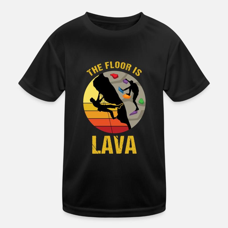 Climbing Climbing Climbing Climbing Accessories Kids Functional T-Shirt
