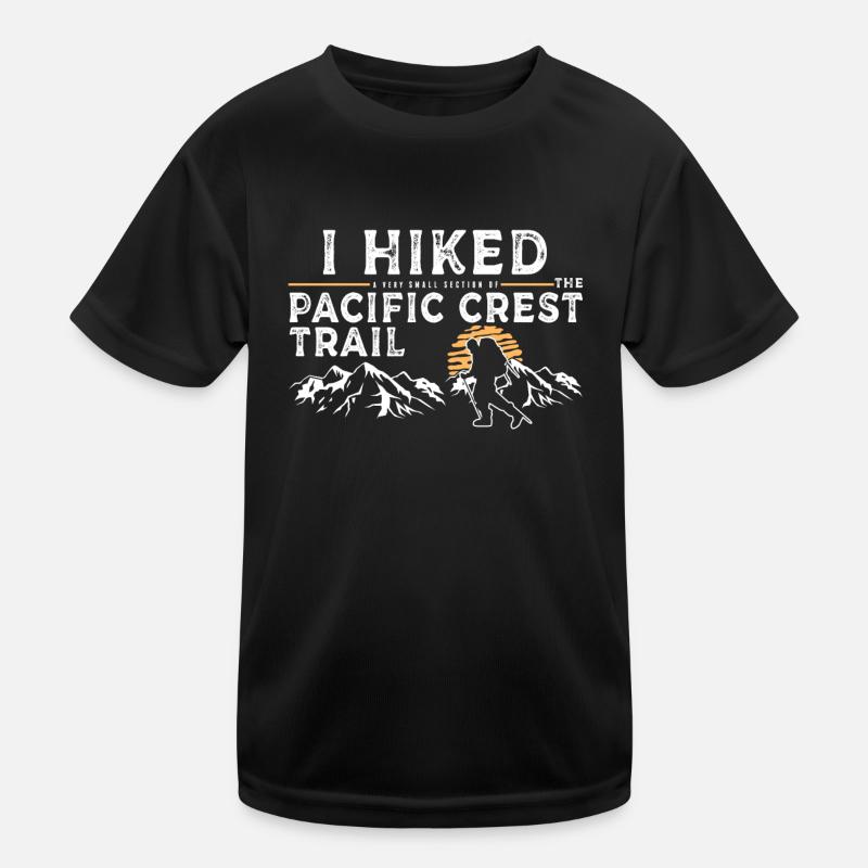 Wanderte - Pacific Crest Trail Kinder Funktions-T-Shirt