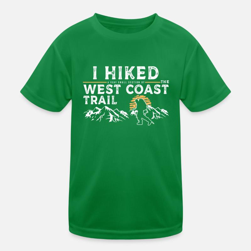 Wanderte - West Coast Trail Kinder Funktions-T-Shirt