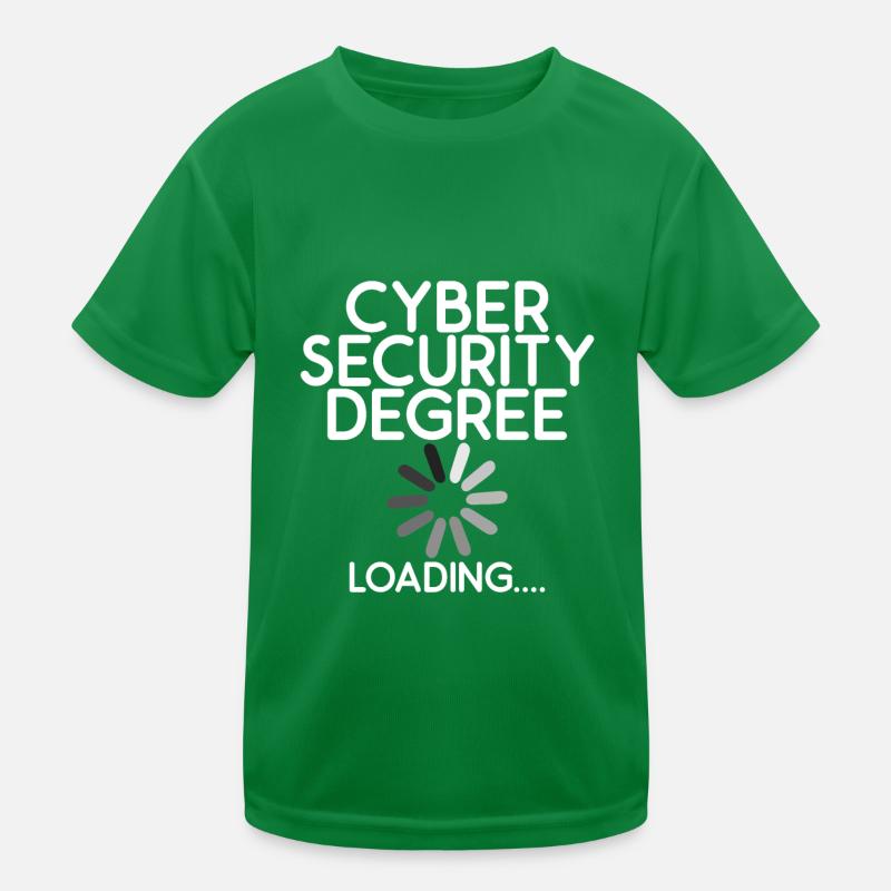 Charge de degré de cybersécurité 2 T-shirt sport Enfant