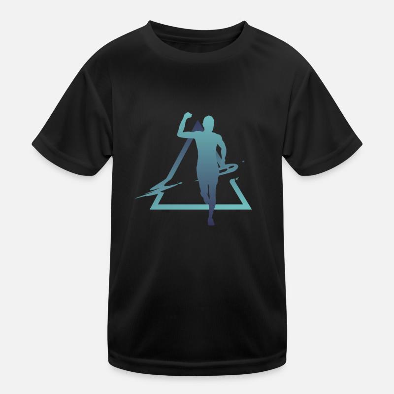 Marathon de géométrie, Trail Running T-shirt sport Enfant