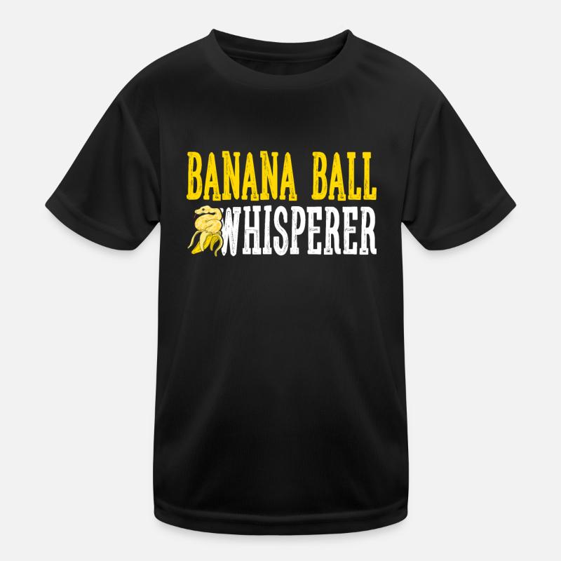 Banana Ball Python Whisperer T-shirt sport Enfant