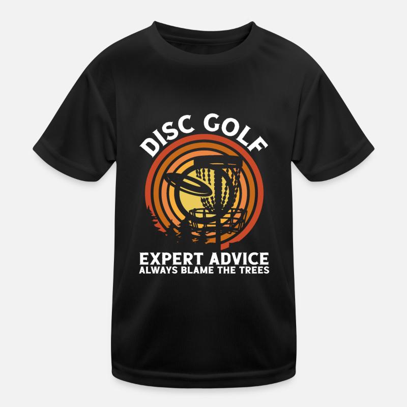 Experte Für Discgolf Kinder Funktions-T-Shirt