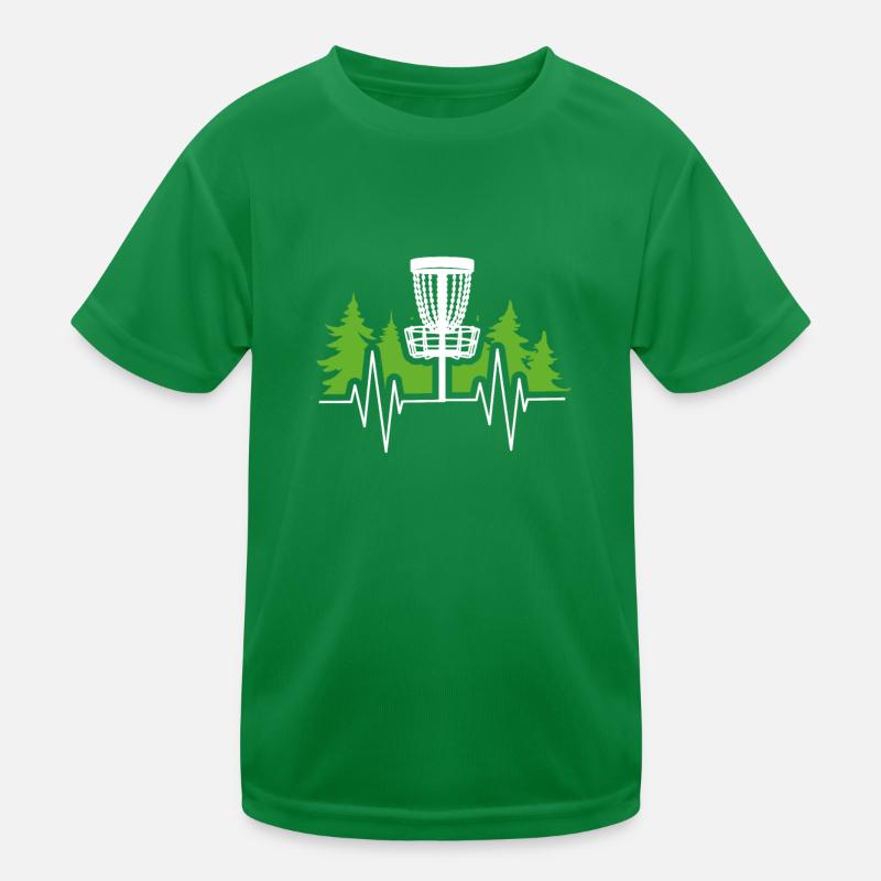 Disc golf frequency Kids Functional T-Shirt