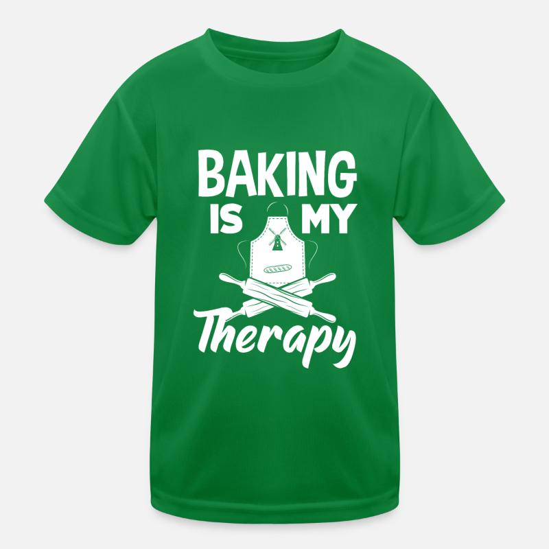 Funny Hobby Baker Gift Kids Functional T-Shirt