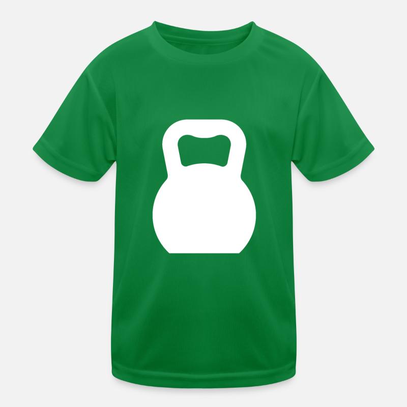 Kettlebell T-shirt sport Enfant