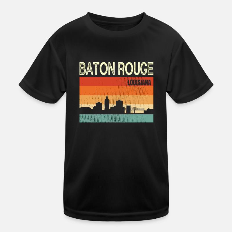 Baton Rouge Louisiana Kids Functional T-Shirt