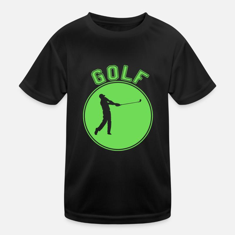 Golf Kinder Funktions-T-Shirt